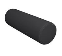 Coussin de traversin rond doux pour accoudoir de canapé, coussin cylindrique rond en polyuréthane imperméable pour tête de lit, coussin de couchage long (20 x 40 cm, gris foncé)