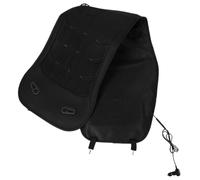 Coussin de Ventilation pour Voiture 12v-24v en Maille PU Noire | Maille Respirante à Trois Couches, Base Antidérapante, Ventilateur Intégré Silencieux, pour Sièges Auto
