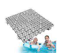 Coussin de verrouillage modulaire - carreaux de sol lourds, d'absorption des chocs, système de connexion rapide, construction légère | Solution d'étanchéité du sous-sol, plancher de patio exté