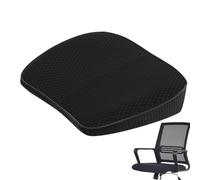 Coussin de voiture épais, cale de siège de voiture, cale de siège ergonomique | Coussin respirant pour une conduite confortable | Coussin de siège automatique épais pour un confort amélioré et une séc
