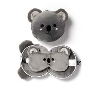 Puckator Coussin de voyage Relaxeazzz peluché 2-en-1 – Koala – Unique
