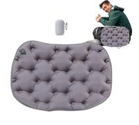 Coussin de Voyage Gonflable - Coussin d'air pour Avion avec Housse de Transport | Portable pour Pêche Randonnée Train Camion Fauteuil Roulant Randonnée Sac à Dos
