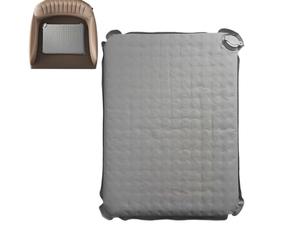 Coussin de voyage gonflable - Tapis de siège autogonflant - Coussin de siège d'avion pour les longs vols - Pour l'extérieur, le camping, la randonnée, le pique-nique, la pêche, les voyages, l'avion