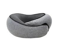 Coussin De Voyage Mémoire De Forme Le-Globe-Trotteur (Blanc Gris)