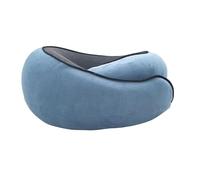 Coussin De Voyage Mémoire De Forme Le-Globe-Trotteur (Bleu Clair)