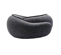 Coussin De Voyage Mémoire De Forme Le-Globe-Trotteur (Gris foncé)