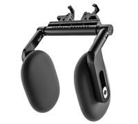 Coussin de voyage rotatif ventilé en polyuréthane avec double crochet d'installation pour adultes et enfants avec appui-tête de voiture avec mémoire de forme