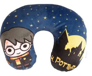 Coussin de Voyage Tataway Harry Potter - Support de Nuque Doux et Portable pour l'avion, la Voiture, Le Train et Les Vacances - Gadget Original pour Les Fans et Les Potterheads