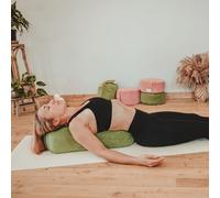 Coussin de yoga - bolster velours côtelé