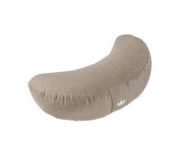 LOTUSCRAFTS Zafu coussin de méditation, hauteur d'assise 15 cm, Modèle Zen Kapok rond, coussin de yoga, yoga bolster, housse en coton lavable, remplissage kapok, Certifié GOTS