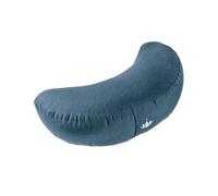 Lotuscrafts Zafu coussin de méditation Zen Kapok rond – assise 15 cm, housse coton lavable, GOTS