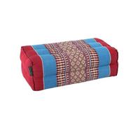 Coussin de Yoga et Méditation en Kapok Naturel - Bleu - Confort Optimal et Facile à Transporter