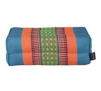 Coussin de Yoga et Méditation en Kapok Naturel - Blue - Confort Optimal, Posture Alignée, Coutures Renforcées - Léger, Compact et Facile à Transporter - Idéal Zazen et Pleine Conscience Bleu G