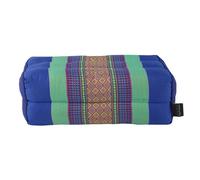 Coussin de Yoga et Méditation en Kapok Naturel - Vert Azur - Confort Optimal, Posture Alignée, Coutures Renforcées - Léger, Compact