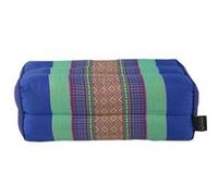 Coussin de Yoga et Méditation en Kapok Naturel - Vert Azur - Confort Optimal, Posture Alignée, Coutures Renforcées - Léger, Compact et Facile à Transporter - Idéal Zazen et Pleine Conscience Bleu G