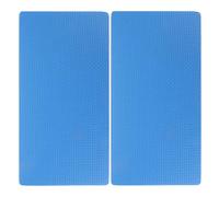 Coussin de Yoga Eva Bleu Antidérapant 2 Pièces pour Genoux