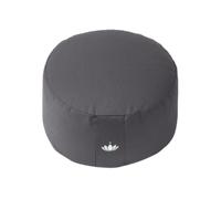 Lotuscrafts Coussin de méditation Lotus - Hauteur d'assise 20 cm - Rembourrage d'épeautre - Housse en Coton Lavable - Coussin Yoga - Coussin de Sol Rond - Meditation Accessoires - Certifié GOTS