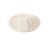 Lotuscrafts Zafu Coussin de méditation, Hauteur d'assise 15 cm, modèle Zen Rond, Coussin de Yoga, Yoga Bolster, Housse en Coton Lavable, Rembourrage d'épeautre, Certifié GOTS