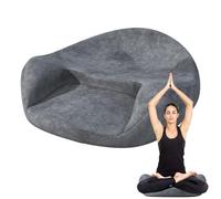 Coussin de Yoga,Mousse à Mémoire Ergonomique,Coussins de Méditation pour la Position Assise au Sol - pour Bureau à Domicile, Studio, Pièce, Voyage, Plein Air, Fitness, Exercice, Zen