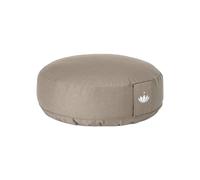 Lotuscrafts Coussin de méditation, Hauteur d'assise 10 cm, modèle Lotus Rond, Coussin de Yoga, Yoga Bolster, Housse en Coton Lavable, Rembourrage d'épeautre, Certifié GOTS
