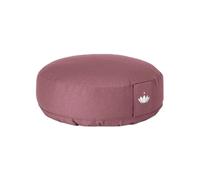 Lotuscrafts Coussin de méditation, Hauteur d'assise 10 cm, modèle Lotus Rond, Coussin de Yoga, Yoga Bolster, Housse en Coton Lavable, Rembourrage d'épeautre, Certifié GOTS