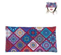 Coussin de Yoga pour Les Yeux Namaste | Oreiller pour Les Yeux | Graines de Lavande et de Riz | Yoga, méditation, Relaxation, Reposer des Yeux...