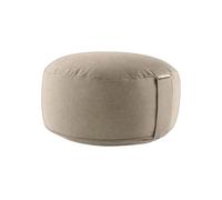 LOTUSCRAFTS Coussin de méditation, hauteur d'assise 15 cm, modèle Lotus rond, coussin de yoga, yoga bolster, housse en coton lavable, rembourrage d'épeautre, Certifié GOTS