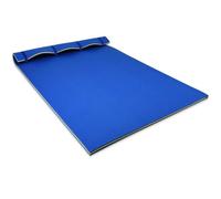 Coussin d'eau en mousse XPE, île flottante à 3 couches pour piscine, rivière, lac, plage, mer - Couverture d'eau insubmersible, idéale pour les activités aquatiques