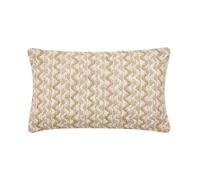 Douceur d'Intérieur – Coussin déhoussable Loumeo 30x50 cm – coton/polyester – Naturel