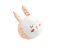 Sauthon Coussin lapin Esmée – coton blanc – 30 x 30 x 8 cm (TU)