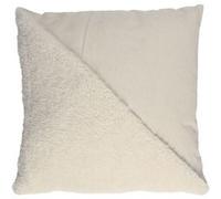 Coussin Déco "Bouclette" 40x40cm Beige Beige G