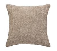 Atmosphera Coussin déco bouclette Soana lin 45 x 45 cm Beige