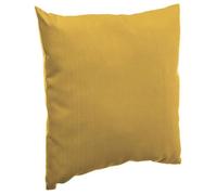 Coussin déco d'extérieur ""Korai"" jaune moutarde 40x40cm en polyester - Hespéride