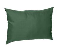 Coussin déco d'extérieur ""Korai"" vert olive 30x50cm en polyester - Hespéride