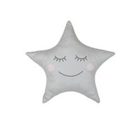 Coussin Déco Enfant "Etoile" 37x44cm Gris