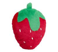 Coussin Déco Fraise "Fruity" 40x43cm Rouge