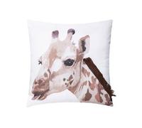 - Coussin Déco "Girafe" 39cm Naturel