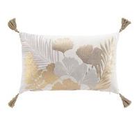 Douceur d'Intérieur – Coussin déhoussable Melisse – 30 x 50 cm Coton/Polyester Imprimé Multicolore