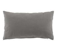 Douceur d'Intérieur, Coussin Déhoussable (30 x 50 cm) Twily Gris, Coton/Polyester Recyclé