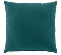 Douceur d'Intérieur, Coussin Déhoussable (45 x 45 cm) Twily Emeraude, Coton/Polyester Recyclé