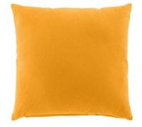 Douceur d'Intérieur, Coussin Déhoussable (45 x 45 cm) Twily Jaune, Coton/Polyester Recyclé