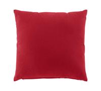 Douceur d'Intérieur – Coussin déco Twily – 45 x 45 cm – Déhoussable – Rouge