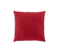 Douceur d'Intérieur, Coussin Déhoussable (45 x 45 cm) Twily Rouge, Coton/Polyester Recyclé