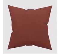 Soleil d'ocre, Coussin décoratif 45x45 cm Eclipse Brique