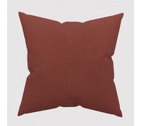 Soleil d'ocre, Coussin décoratif 45x45 cm Eclipse Brique