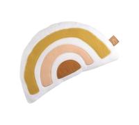 Sauthon Coussin Arc-en-ciel Sunlight en coton 35 x 20 cm Blanc