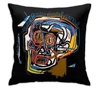 Coussin décoratif carré de taie d'oreiller Jean Michel Basquiat, 18 '' X 18 '' Pouces