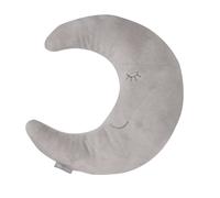 Coussin décoratif demi-lune pour chambre d'enfant roba style gris argenté TU