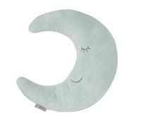 Coussin décoratif demi-lune pour chambre d'enfant roba style vert givré TU