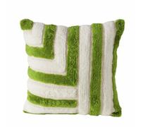Coussin décoratif en coton avec motif géométrique ELINO, 50 x 30 cm